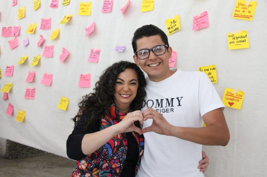 «Los Jóvenes están con Morena, son el Relevo Generacional»: Olga&nbsp;Sosa