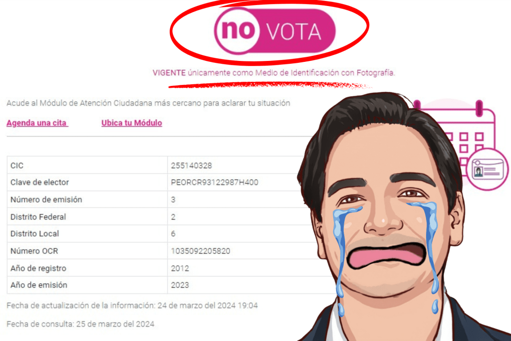 Carlos Peña; sin derecho de votar ni ser&nbsp;votado