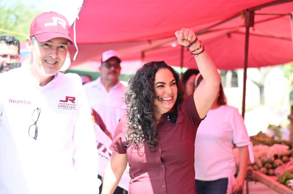 Olga Sosa y JR Gómez Leal: Apoyo de Comerciantes en el Mercado Rodante de Soto la&nbsp;Marina