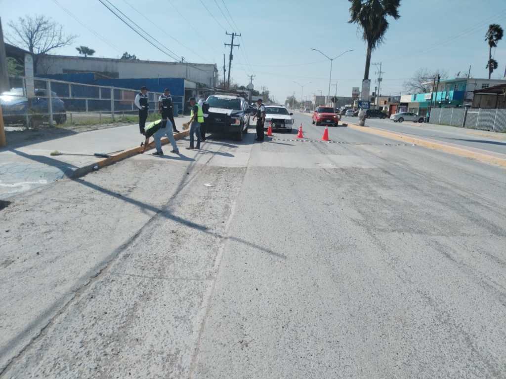 Refuerzo de Seguridad Vial en Av. Benito Juárez de Nuevo&nbsp;Progreso