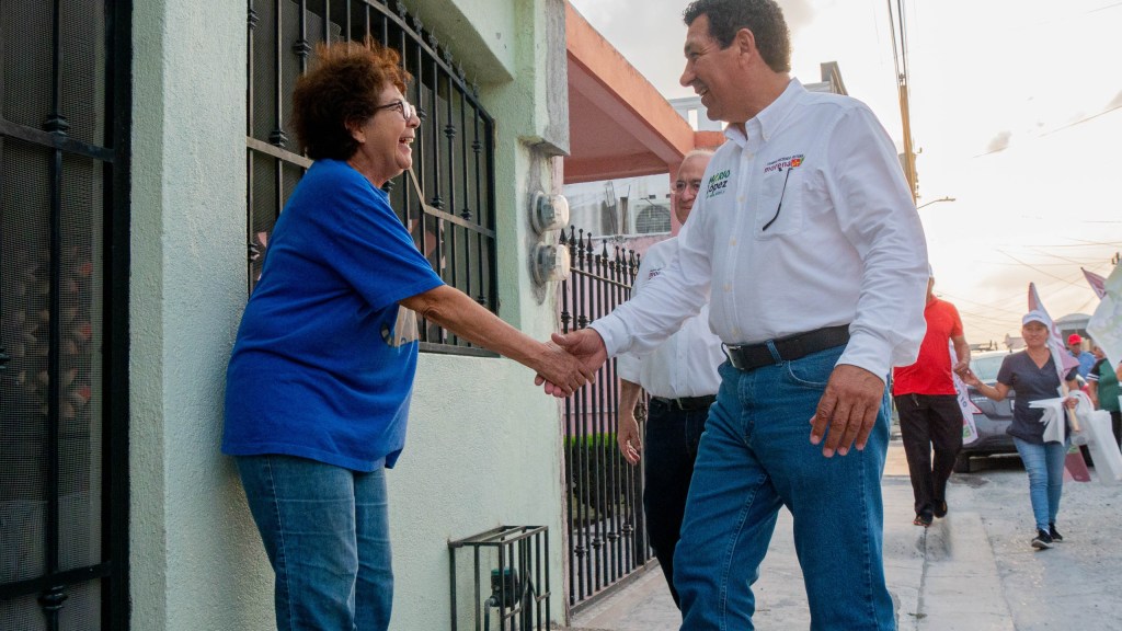 Candidato Mario López obtiene apoyo en colonias de&nbsp;Matamoros