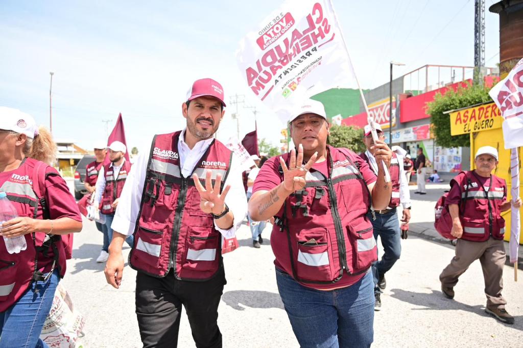 Refuerza Luis Miguel Iglesias, promoción del voto a favor de Claudia&nbsp;Sheinbaum