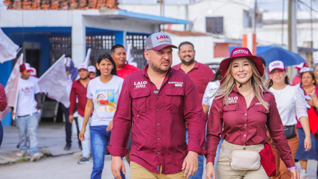 Lalo Yáñez recibe apoyo en INFONAVIT La Paz para continuar la transformación en Río&nbsp;Bravo