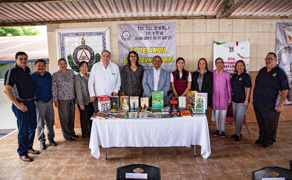 Conmemora Municipio de Matamoros “Día Internacional del Libro” en Secundaria General No.&nbsp;1
