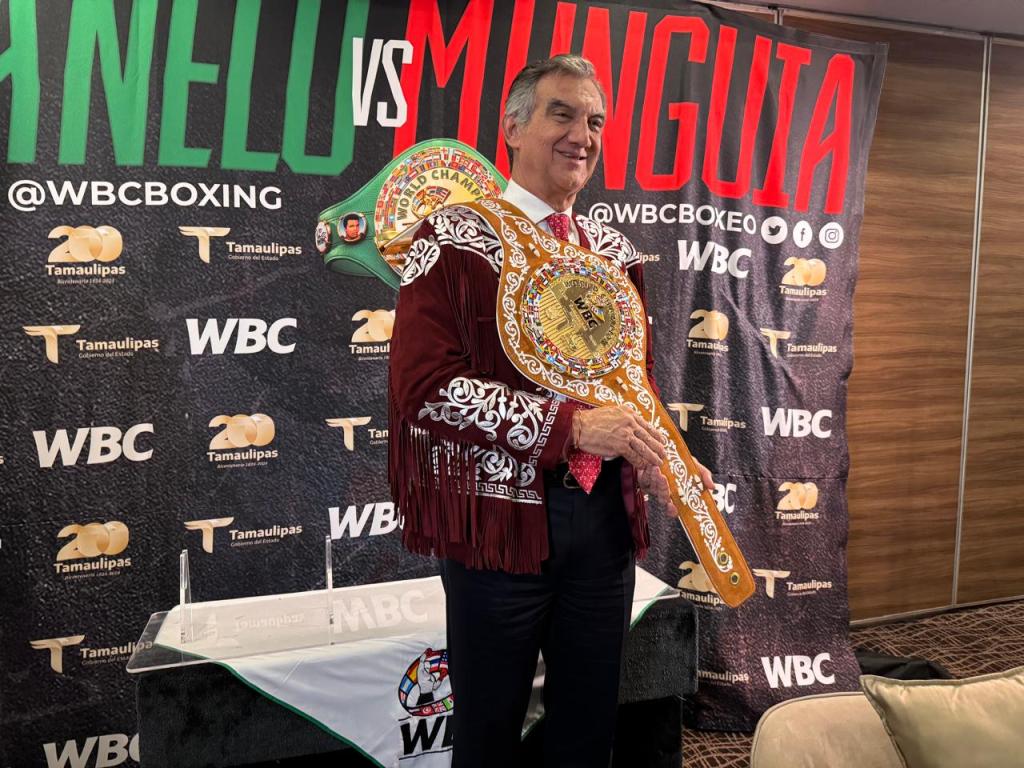 Presentan el “Cinturón Tamaulipas WBC” en honor a los 200 años del&nbsp;estado