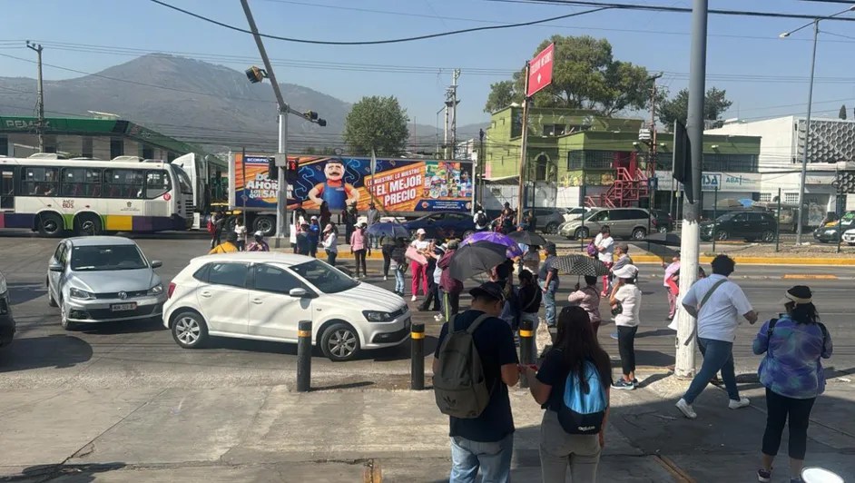 Bloqueo en Ecatepec por falta de agua&nbsp;potable