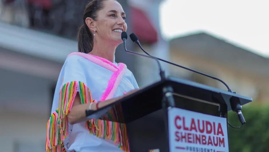 Claudia Sheinbaum acusa a la oposición de corrupción y venta de la patria durante un mitin en&nbsp;Veracruz