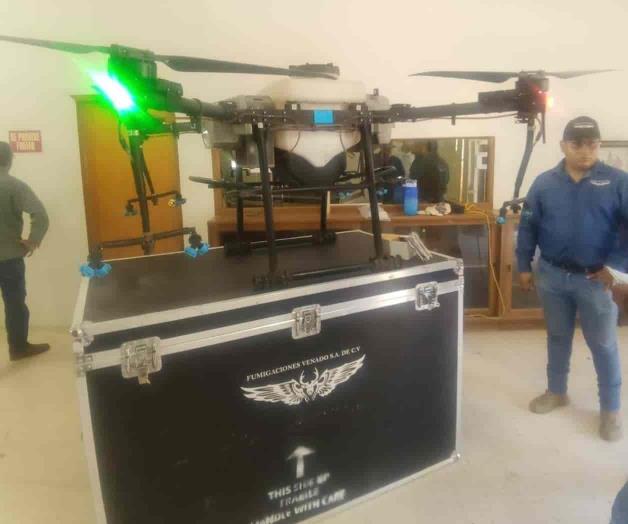 Impulsan usar drones en lugar de&nbsp;avionetas