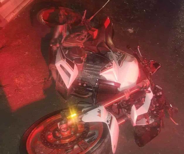Derrapa motociclista y termina sin&nbsp;vida