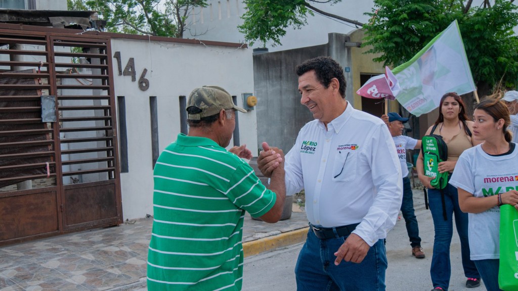 Candidato de la coalición «Sigamos Haciendo Historia» recibe respaldo en&nbsp;Matamoros