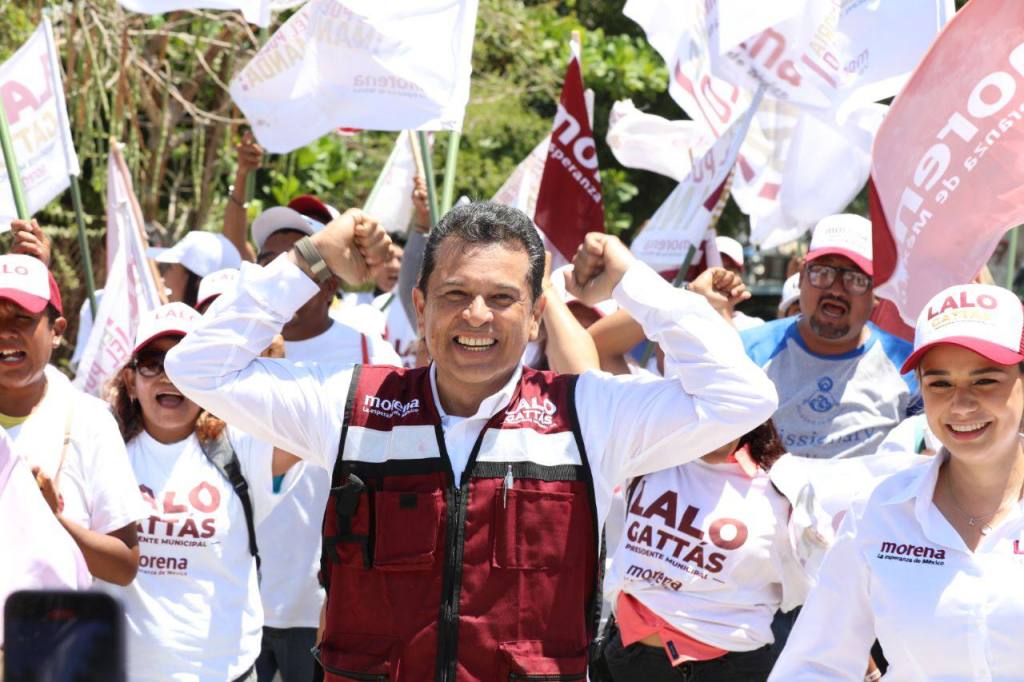 Crece apoyo a Lalo Gattás en Victoria; fortalece ola&nbsp;guinda