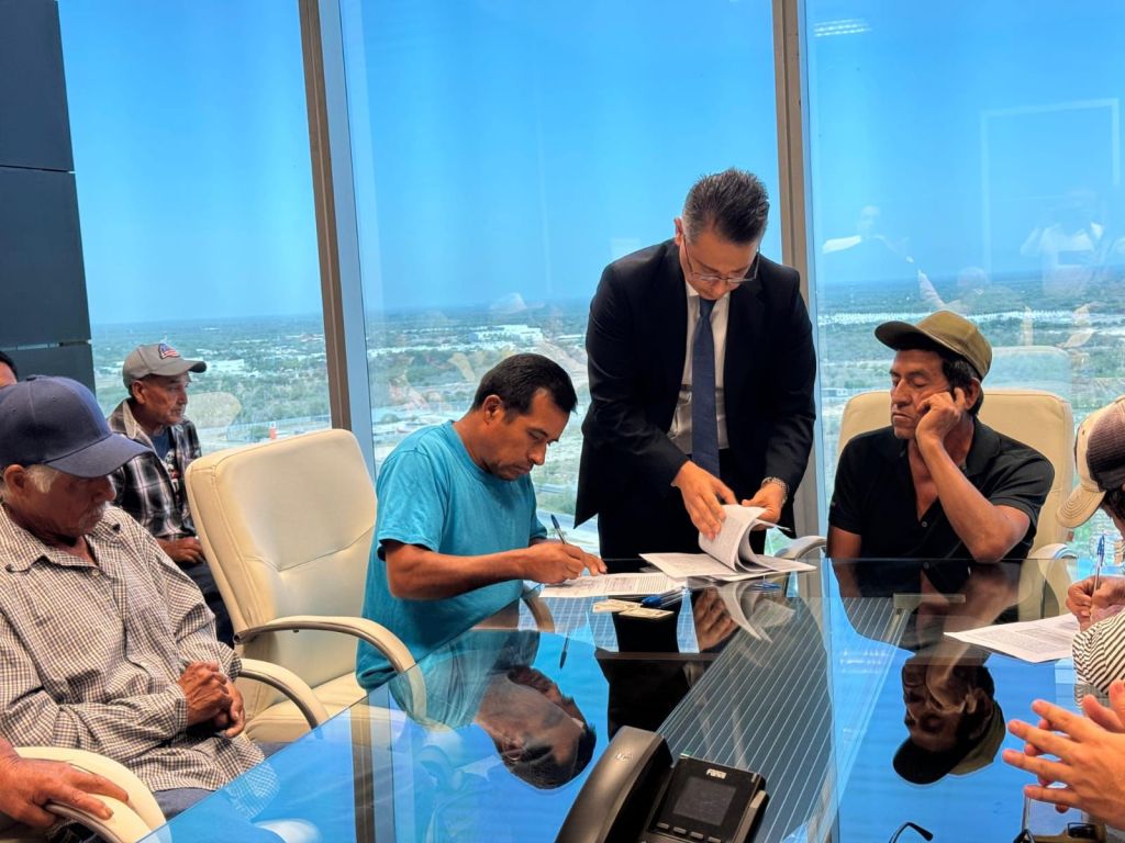 Pago de Deuda Histórica a Ejidatarios de ‘Rumbo Nuevo’ por Parte del Gobierno de&nbsp;Américo