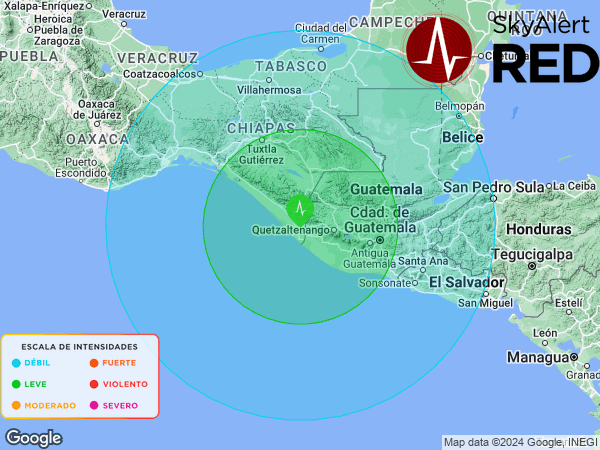Temblor de Magnitud 5 Sacude Motozintla,&nbsp;Chiapas