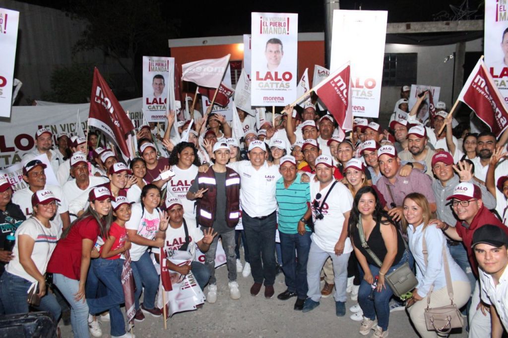 En la Marte R. Gómez refrendanvoto de confianza a Lalo y&nbsp;Morena.