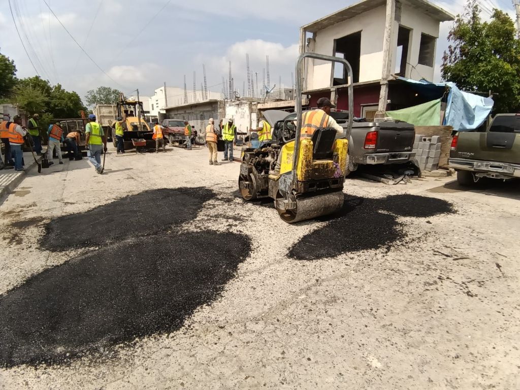 El Gobierno de Río Bravo retoma labores de bacheo tras precipitaciones&nbsp;recientes