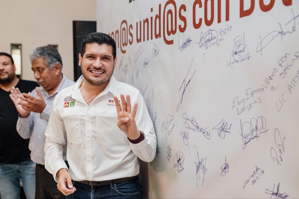 Fundadores de MORENA reconocen el liderazgo de Beto&nbsp;Granados