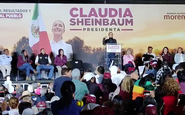 Claudia Sheinbaum Promete Seguridad y Paz para Amecameca y el Estado de&nbsp;México