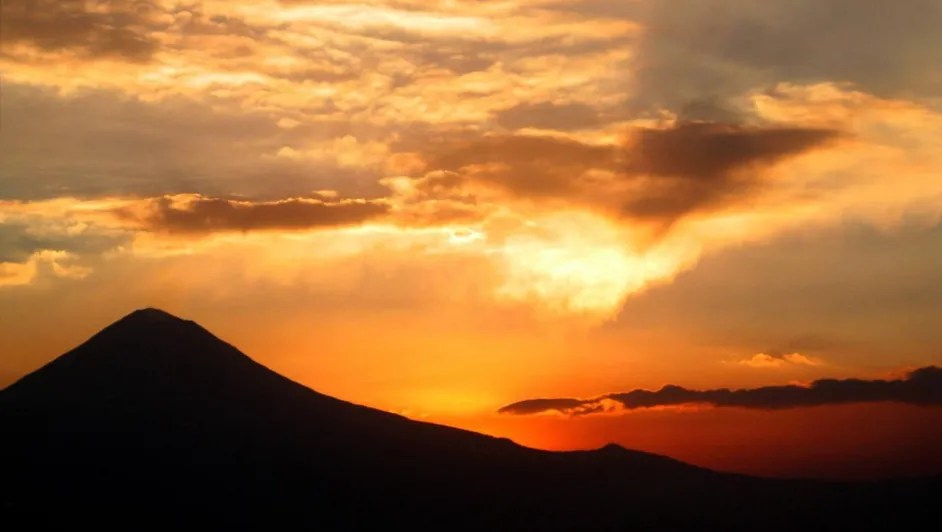 Actividad del Volcán Popocatépetl el 4 de abril de&nbsp;2024