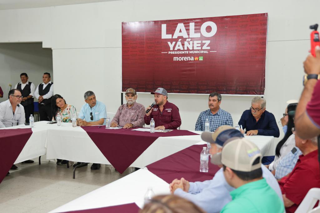 Trabajará Lalo Yáñez para fortalecer a familias del&nbsp;campo.