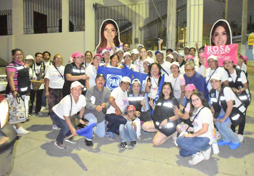 Votar por el PAN es Votar por un Tampico Seguro, Limpio y Próspero: Marcela&nbsp;Unda