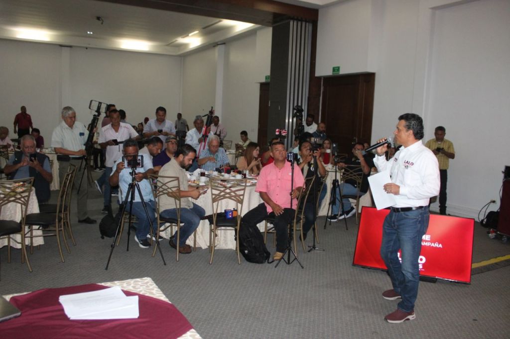 Lalo Gattás, candidato a la alcaldía de Victoria, presenta avances y propuestas de&nbsp;campaña