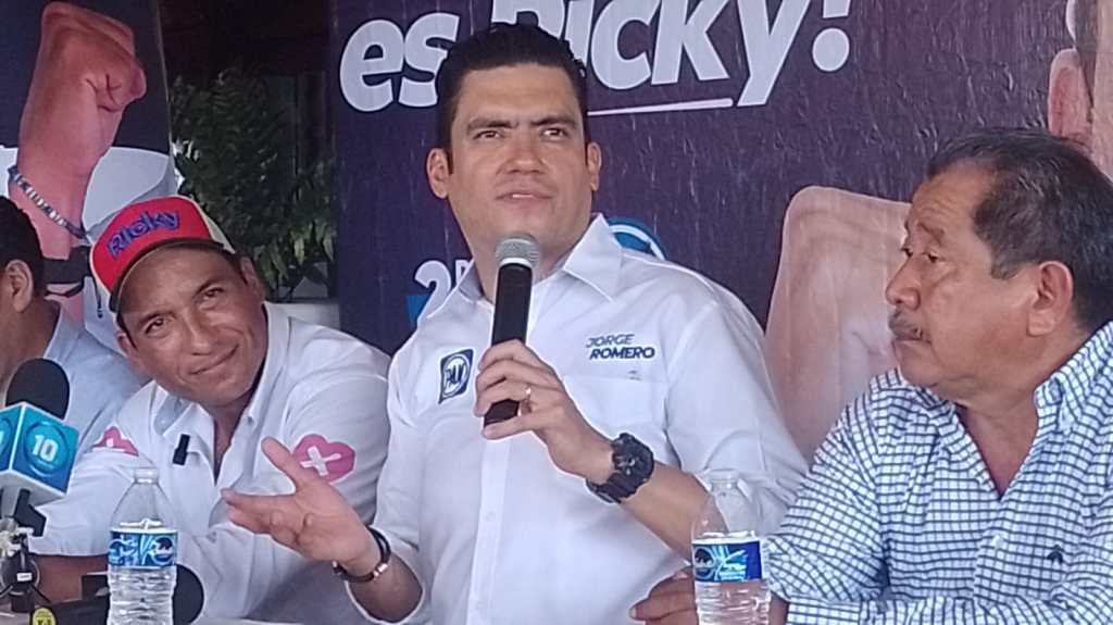Respalda Jorge Romero campaña de Ricardo García&nbsp;Escalante.