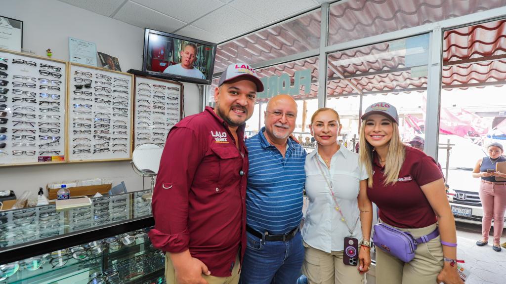 Comerciantes de Nuevo Progreso dan su respaldo a Lalo&nbsp;Yáñez.