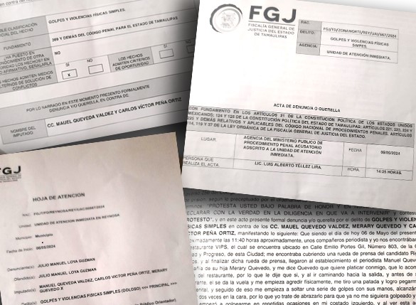 Periodista denuncia agresión física por parte de allegados al gobierno&nbsp;local