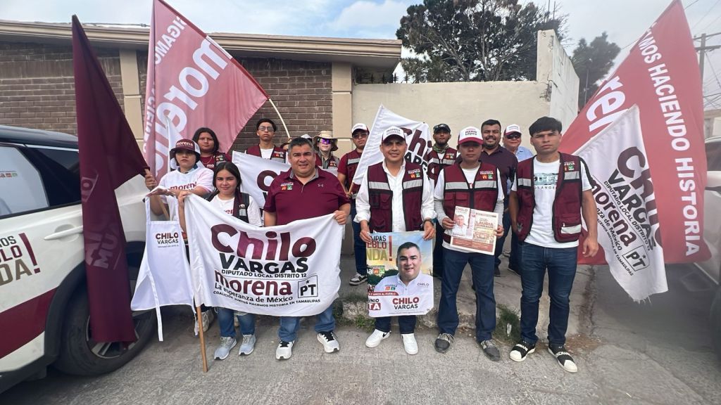 Colonias Buena Vista y Los Sauces expresan simpatía con «Chilo» Vargas y la 4T en&nbsp;Matamoros