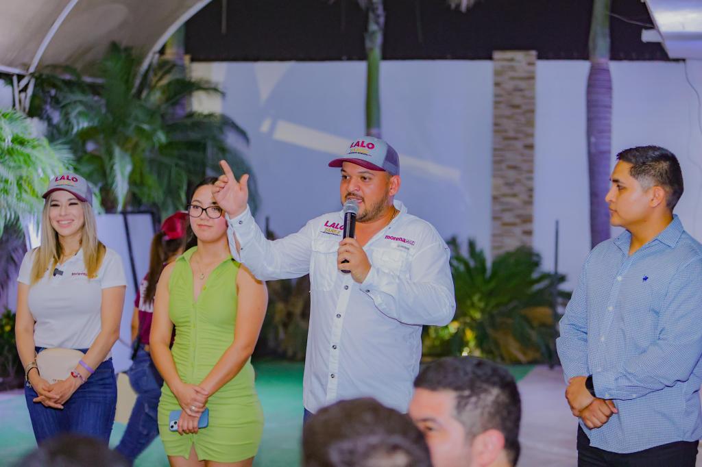 Los jóvenes de Río Bravo están con Lalo&nbsp;Yáñez