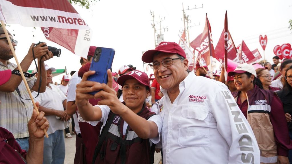 GRAN ACEPTACIÓN PARA ARMANDO MARTÍNEZ EN “CAMINATA DE LA UNIDAD” EN EL SECTOR&nbsp;ARBOLEDAS