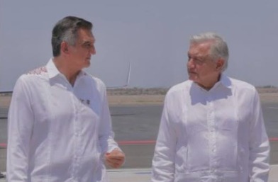 Revisan AMLO y Américo avances del IMSS-Bienestar en&nbsp;Tamaulipas