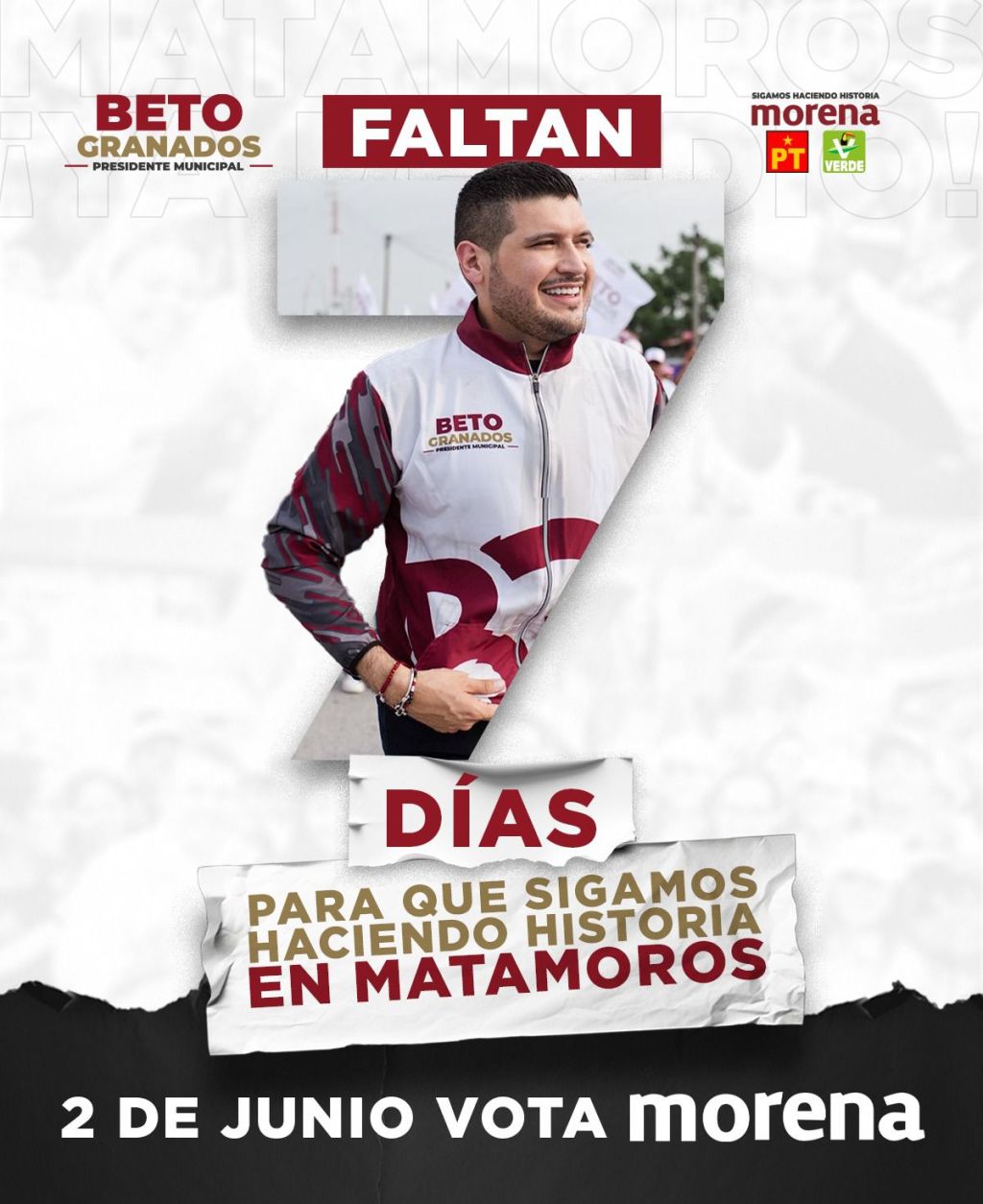 En 7 Días Haremos el Segundo Piso de la Transformación: Beto&nbsp;Granados