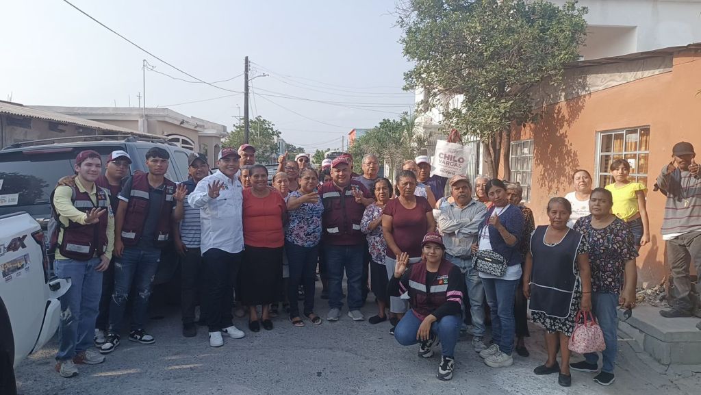 Habitantes de «Los Fresnos» refrendan su apoyo a «Chilo» Vargas en recta final de&nbsp;campaña