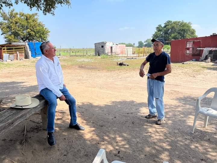 Habitantes del ejido 5 de Febrero piden a Romo un cambio en todos los rincones de Díaz&nbsp;Ordaz.