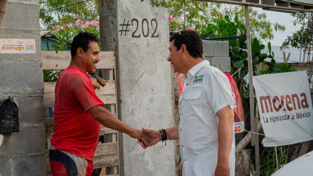 Apoyo a Mario López en las Colonias Euzkadi y Agrícola&nbsp;Oriental