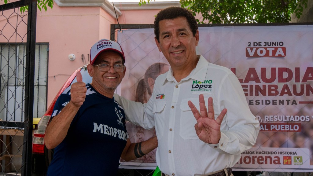 Mario López gana adeptos en Matamoros, prometiendo ser aliado de Claudia&nbsp;Sheinbaum