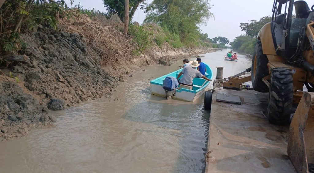 Mantiene COMAPA Altamira desazolve del sistema lagunario ante contingencia&nbsp;hídrica