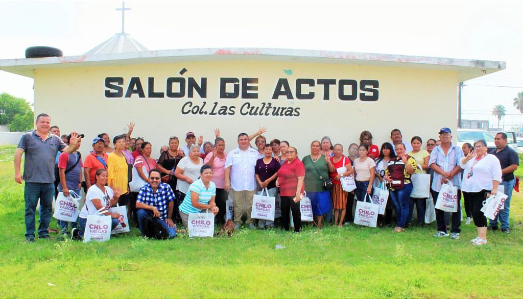 Isidro Vargas refrenda su compromiso por una salud universal en colonia «Las&nbsp;Culturas»