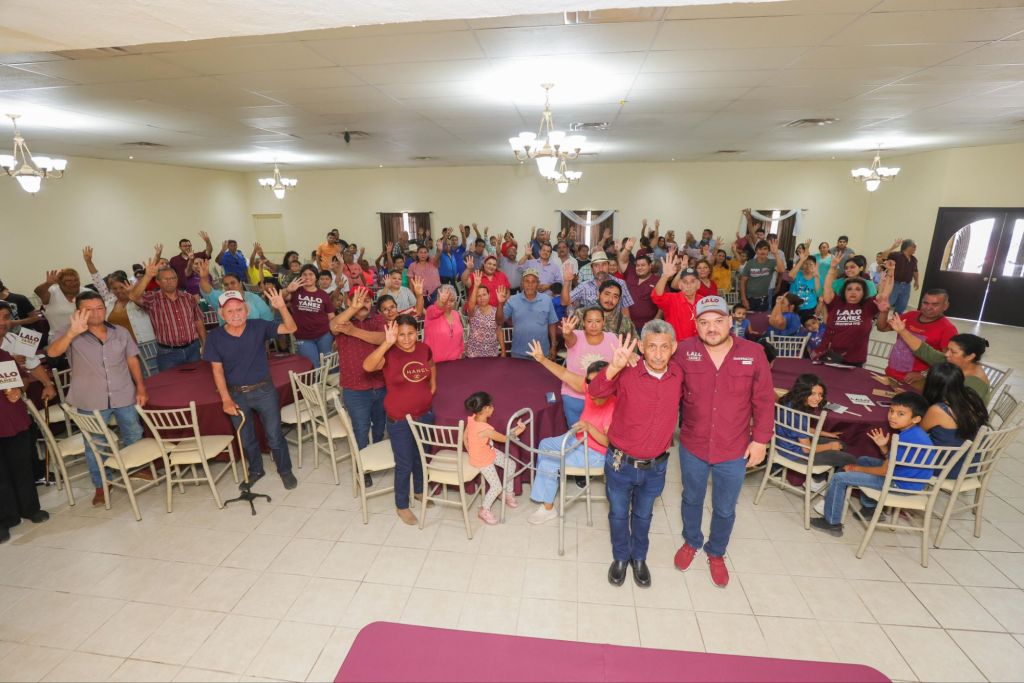 Lalo Yáñez es la mejor opción opinan líderes y presidentes de colonias de Río&nbsp;Bravo.