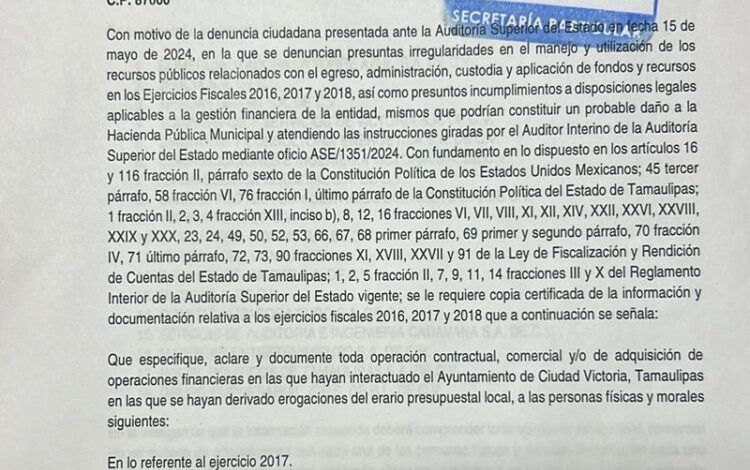 Investiga Auditoría Superior a 18 empresas ligadas a Oscar&nbsp;Almaraz