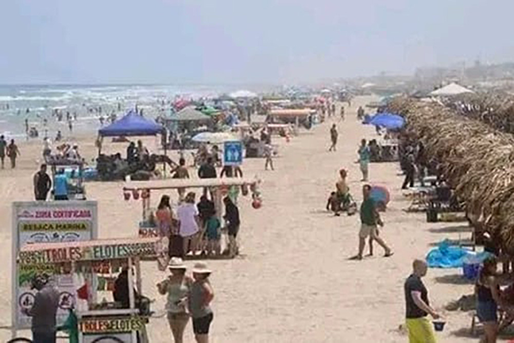 Siguen llegando turistas a Playa Miramar de Ciudad&nbsp;Madero