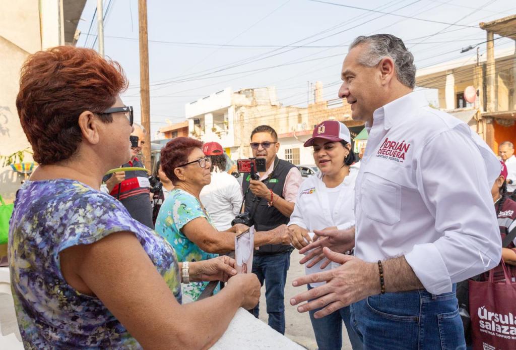 Adrián Oseguera redobla esfuerzo y se fortalece rumbo al 2 de&nbsp;junio