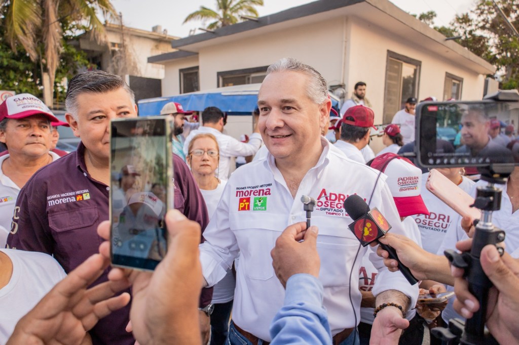 Pide Adrián Oseguera voto Masivo por&nbsp;Morena