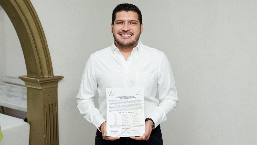 Entregan Constancia de Mayoría a Beto Granados; Arrasó en las&nbsp;Urnas