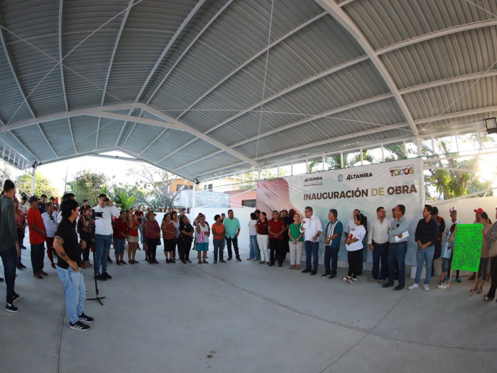 ENTREGA ARMANDO MARTÍNEZ MANRÍQUEZ OBRAS DE GRAN BENEFICIO PARA LAS FAMILIAS DE&nbsp;ALTAMIRA
