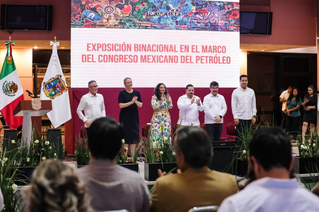 Inauguran Secretaría de Desarrollo Energético y Woodside Energy la Exposición Binacional Cultural en&nbsp;Tamaulipas