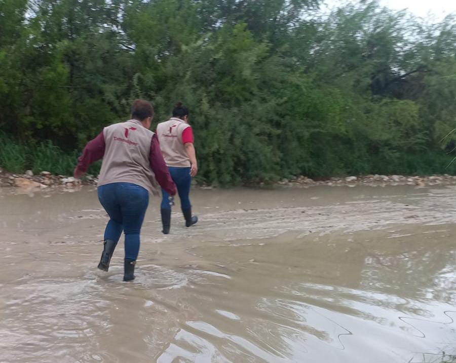 Recorre SEBIEN municipios luego del paso de&nbsp;«Alberto»