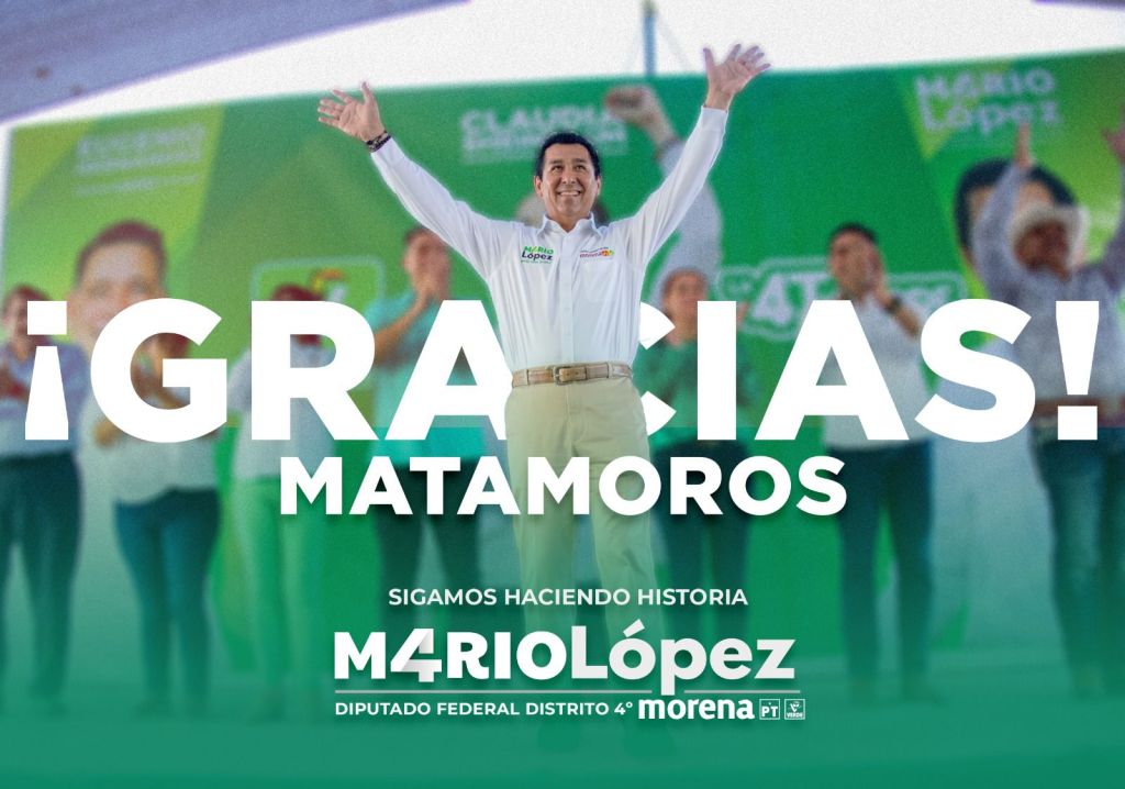Mario López virtual ganador como diputado&nbsp;federal