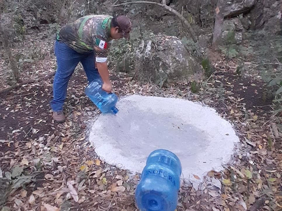 Fortalece Comisión de Parques instalación de bebederos en zonas&nbsp;serranas